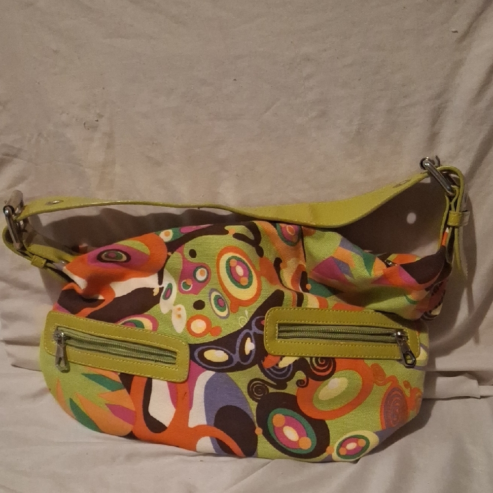 Vibrant Multicolor Hobo Bag